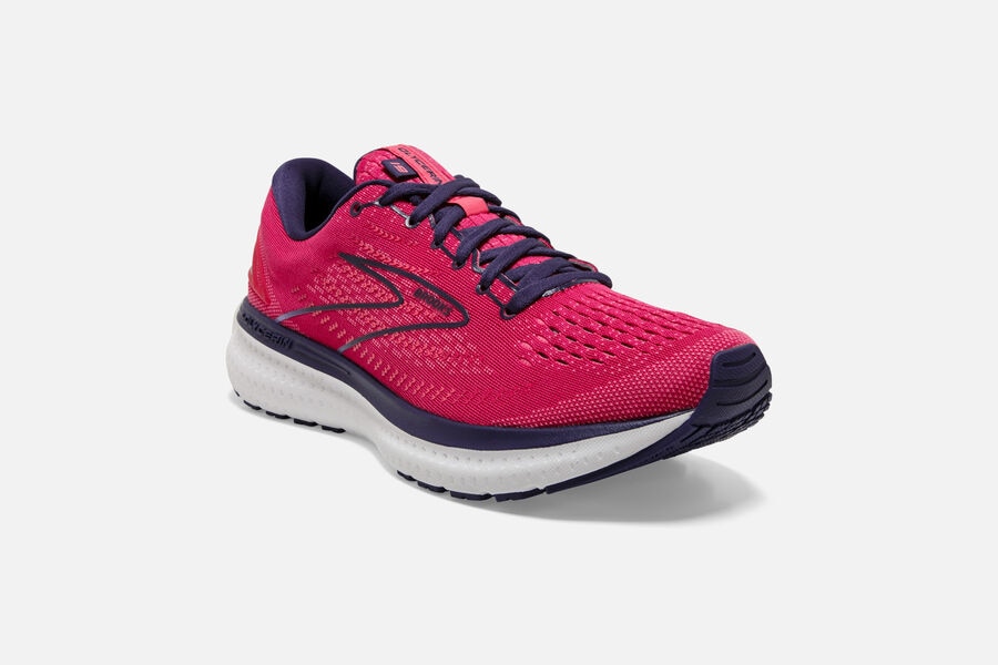 Glycerin 19 Road Brooks Running Shoes NZ Womens - Red/Black - JEYCQD-468